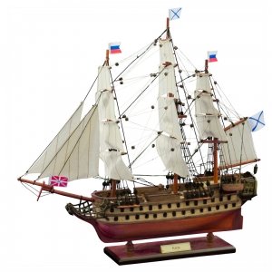 Сувенирная модель пушечного корабля 