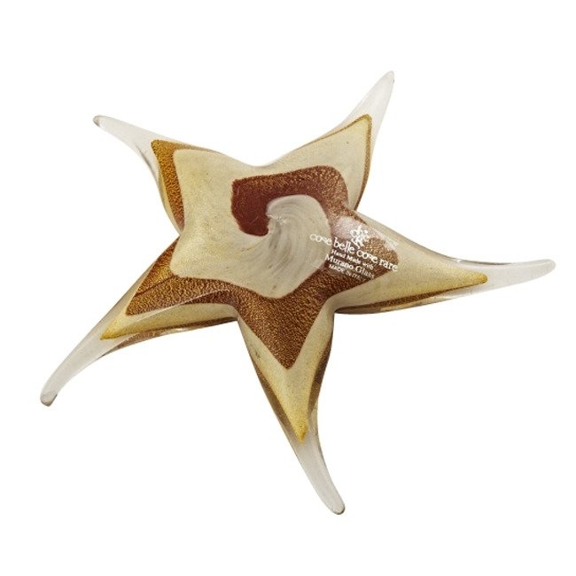 Морская звезда , муранское стекло - 396.N