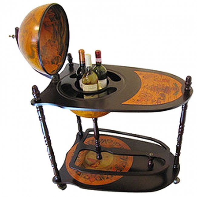 Глобус-бар напольный со столиком Jufeng - 7680