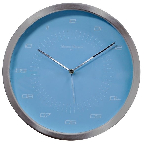 Настенные часы голубые - 503