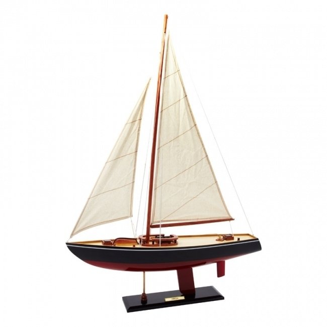 Сувенирная модель парусной яхты "Omega"