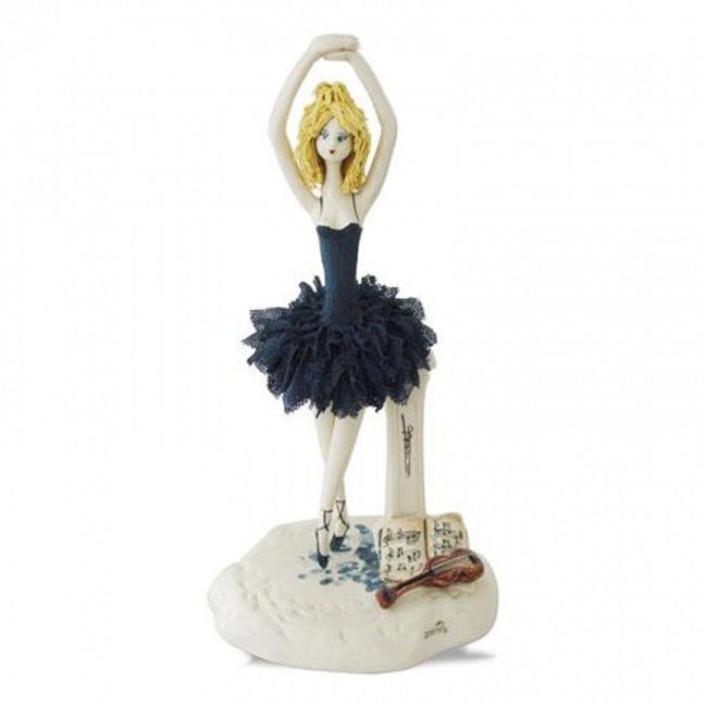 Фарфоровая статуэтка "Танцующая балерина" - 6364